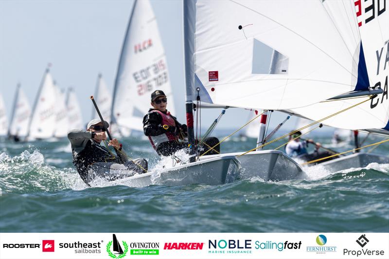 UKLA Open & National ILCA Championships 2023 at Hayling Island photo copyright Georgie Altham / www.facebook.com/galthamphotography taken at Hayling Island Sailing Club and featuring the ILCA 6 class