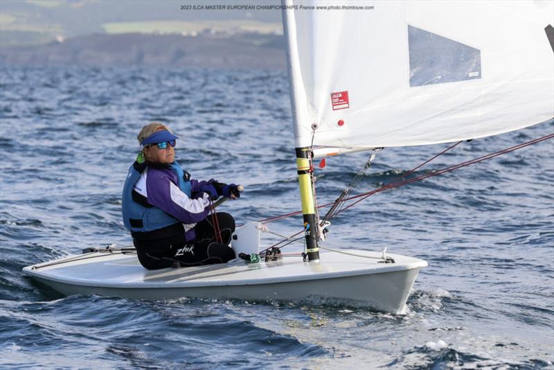 2023 ILCA Master Europeans at Douarnenez, France Day 3 photo copyright Thom Touw / www.thomtouw.com taken at Société des régates de Douarnenez and featuring the ILCA 6 class