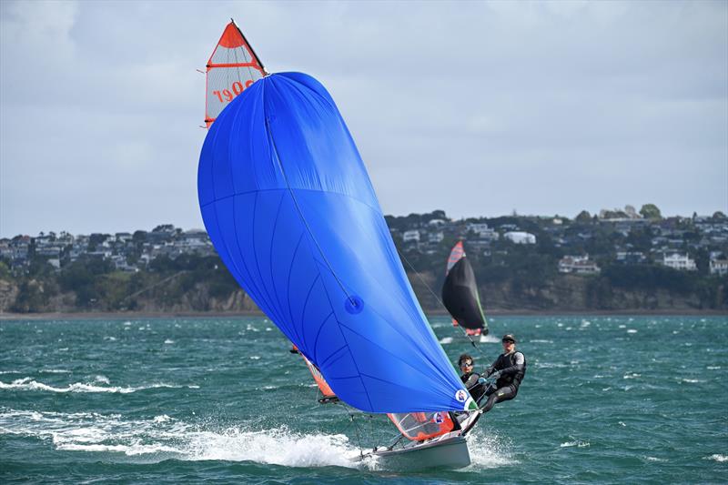 29er - NZ Youth Championships - Murrays Bay Sailing Club - October 2023  - photo © Chantelle Middleton/Salty Shot Photography
