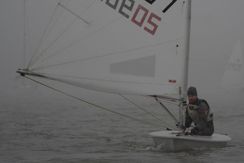 James Hutton-Penman won both races - fourth week of the RCYC Snow Globe photo copyright Petru Balau Sports Photography / sports.hub47.com taken at Royal Corinthian Yacht Club, Burnham and featuring the ILCA 6 class