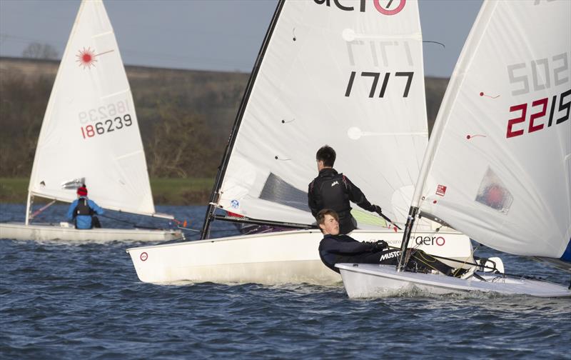 Sam Grayton, first junior at the Notts County SC First of Year Race in aid of the RNLI - photo © David Eberlin