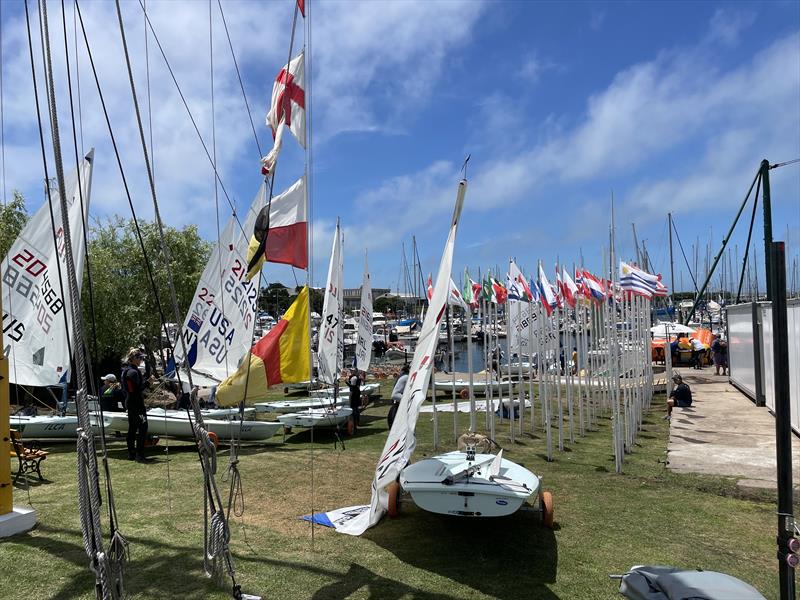 All set for the 2024 ILCA 6 Women's World Championship at Mar del Plata, Argentina - photo © Matias Capizzano