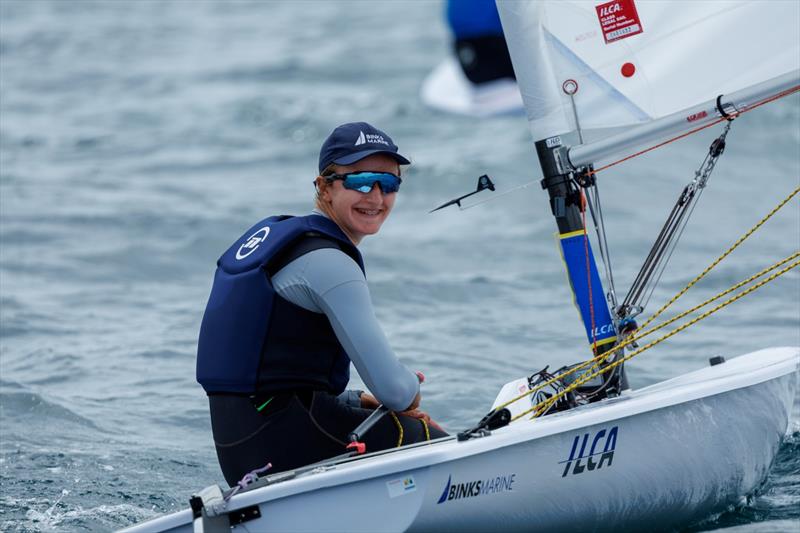 2024 ILCA Australian & Oceania Championships - Qualifying Day 2 photo copyright Jack Fletcher taken at Adelaide Sailing Club and featuring the ILCA 6 class