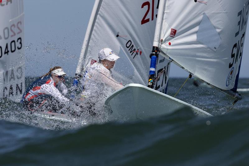 2024 ILCA 6 Women's World Championship at Mar del Plata, Argentina Day 2 - photo © Matias Capizzano