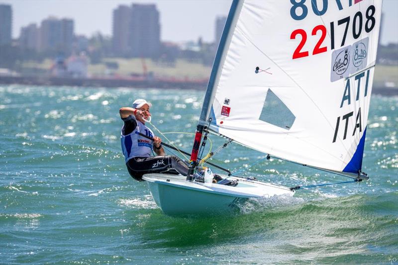 ILCA 6 Youth & Men's Worlds at Argentina Day 1 photo copyright Florencia González Alzaga taken at Yacht Club Argentino and featuring the ILCA 6 class