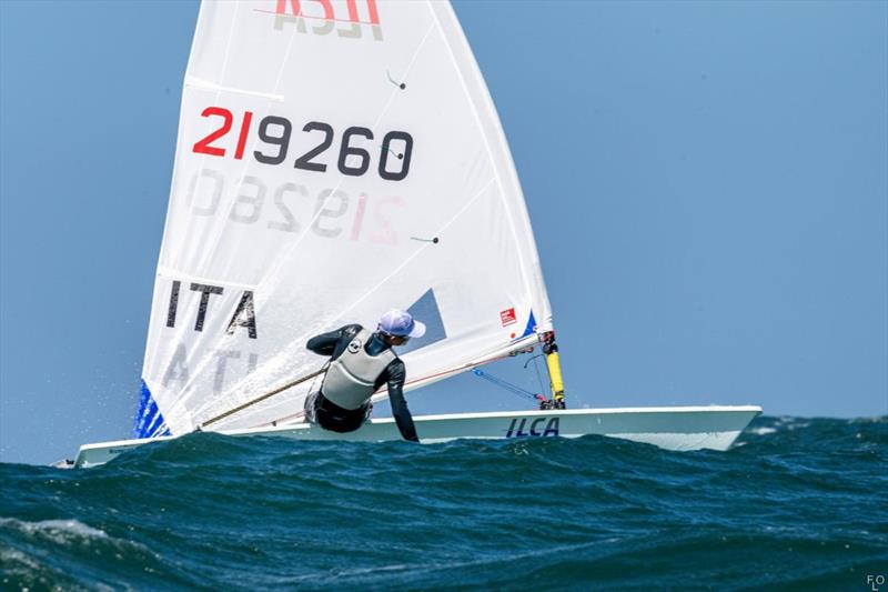 ILCA 6 Youth & Men's Worlds at Argentina Day 1 - photo © Florencia González Alzaga