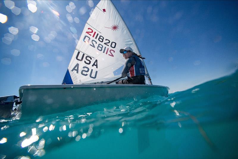 ILCA 6 & 7 U.S. Olympic Team Trials day 4 photo copyright US Sailing Team taken at  and featuring the ILCA 6 class