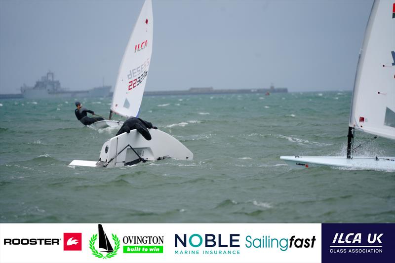 Noble Marine/Sailingfast ILCAUK Qualifier 2 at Weymouth photo copyright Lotte Johnson / www.lottejohnson.com taken at Weymouth & Portland Sailing Academy and featuring the ILCA 6 class