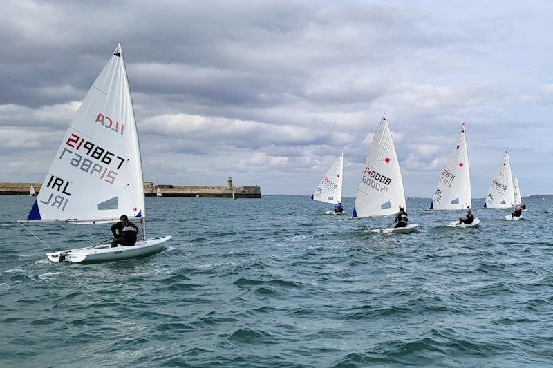 Race 2 of the final day - Viking Marine DMYC Frostbites series 2 concludes photo copyright Ian Cutliffe taken at Dun Laoghaire Motor Yacht Club and featuring the ILCA 6 class