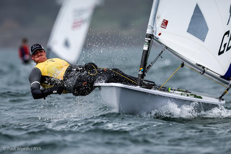 2024 RYA Youth National Championships - Thommie Grit, ILCA 6 photo copyright Paul Wyeth / RYA taken at Weymouth & Portland Sailing Academy and featuring the ILCA 6 class