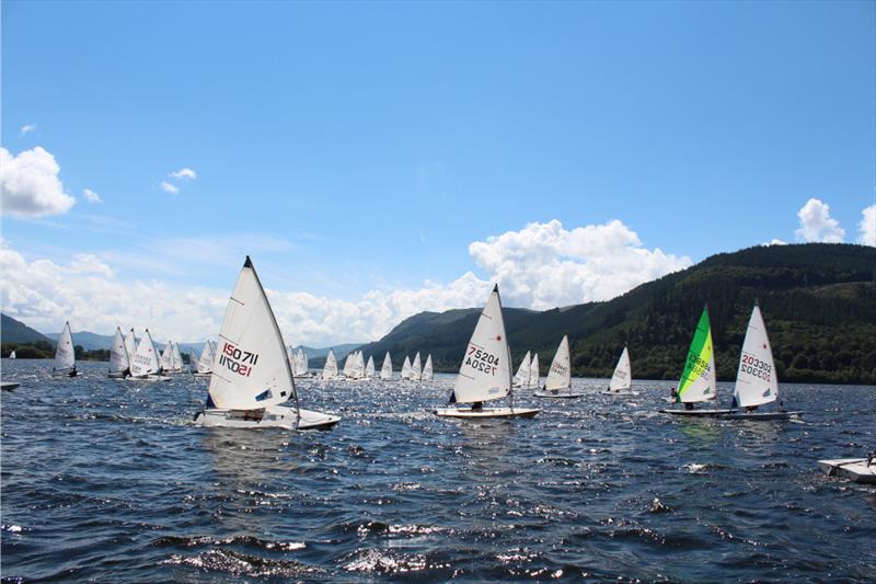 NSSA National Youth Regatta photo copyright NSSA taken at Bassenthwaite Sailing Club and featuring the ILCA 6 class