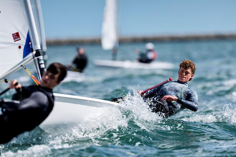 British Youth Sailing Team 2024: Hamish Collingridge, ILCA 6 photo copyright Paul Wyeth / RYA taken at Weymouth & Portland Sailing Academy and featuring the ILCA 6 class