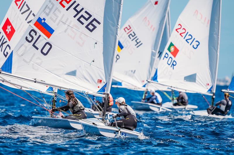 Last Chance Regatta at Hyères Day 1 photo copyright Sailing Energy / World Sailing taken at COYCH Hyeres and featuring the ILCA 6 class