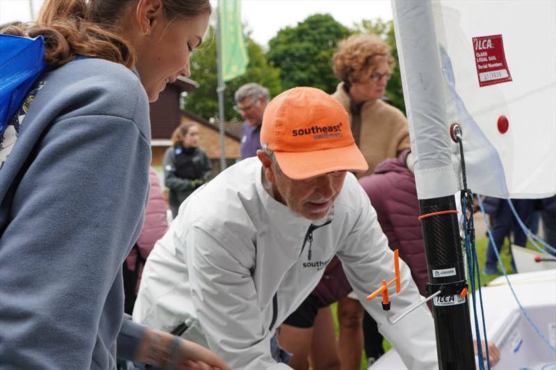 ILCA UK Women's Regatta weekend at Rutland photo copyright David Ellis taken at Rutland Sailing Club and featuring the ILCA 6 class