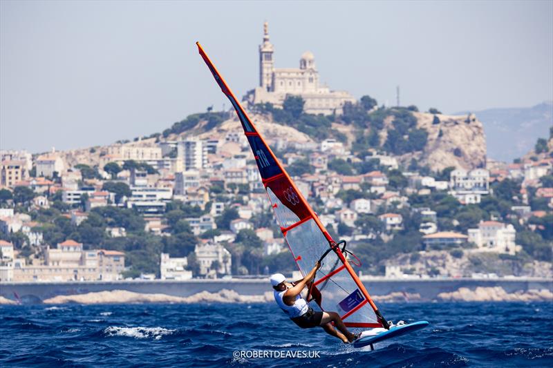 Men's Windsurfing on August 1 in Marseille at the Paris 2024 Olympic Regatta - photo © Robert Deaves / www.robertdeaves.uk