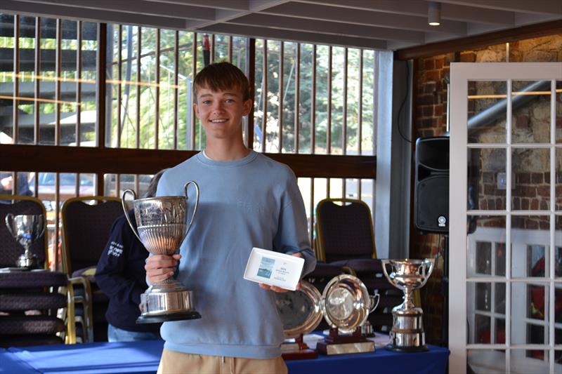 Matthew Board, ILCA 6 Winner at the Bosham Regatta 2024 photo copyright Maddie McCormack taken at Bosham Sailing Club and featuring the ILCA 6 class