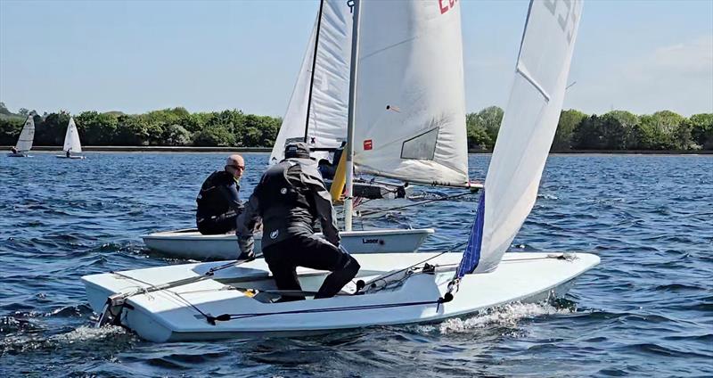Race coaching with Adam Bowers at Oxford Sailing Club - photo © Colin West