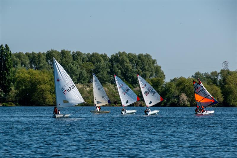 P&B Northamptonshire Youth Series at Middle Nene photo copyright David Livingstone taken at Middle Nene Sailing Club and featuring the ILCA 6 class