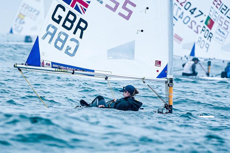 No wind again on day 3 of the ILCA 7 Men's World Championships at Qingdao - photo © Kong XiangJing / ILCA