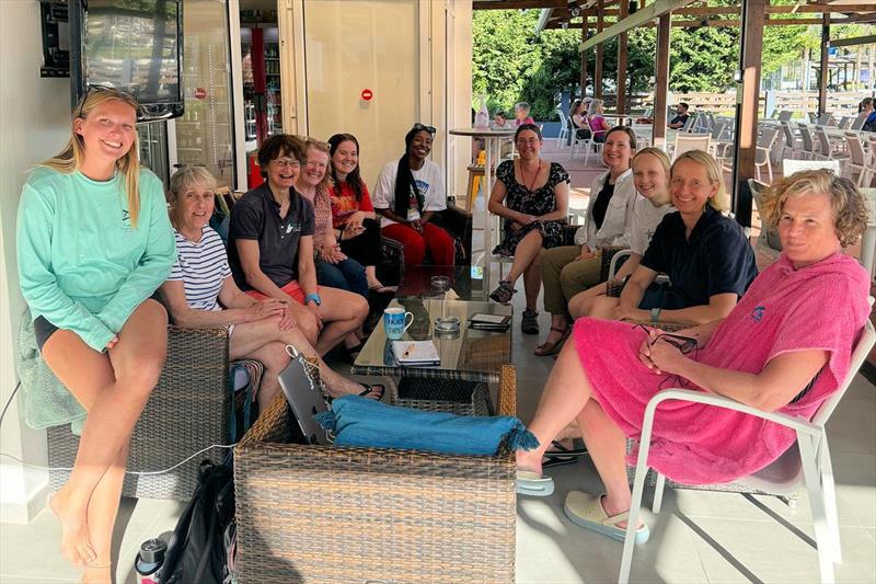 ILCA Women's Coaching Programme goes international with a week at Wildwind - photo © Sarah Harding