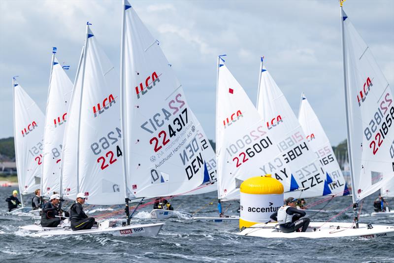 Sailing pictures that made the hearts of fans and athletes beat faster. The ILCA 6 also offered them on KielerWoche.TV before the weekend - photo © Christian Beeck / Kieler Woche