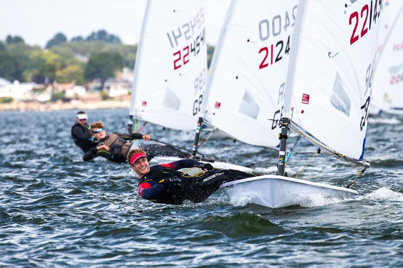 ILCA UK Youth Series Open, sponsored by Harken, at Parkstone Yacht Club photo copyright James Harle taken at Parkstone Yacht Club and featuring the ILCA 6 class
