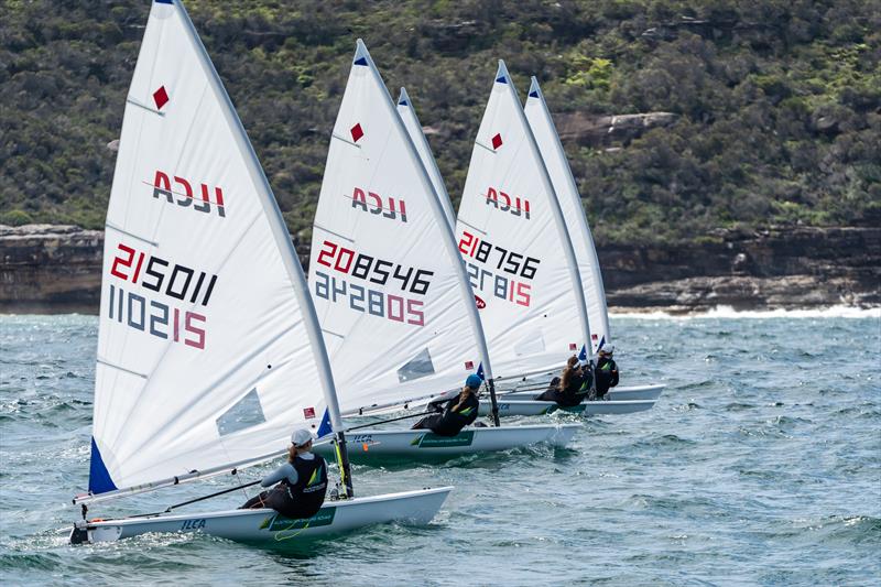 ILCA6 National Squad Training - photo © Beau Outteridge