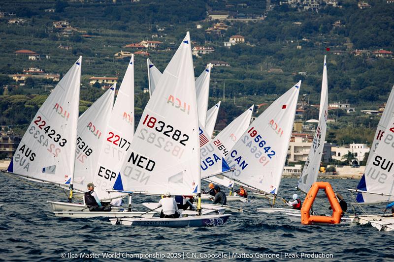 2025 ILCA Master World Championships at Formia, Italy - photo © Matteo Garrone / Peak Production
