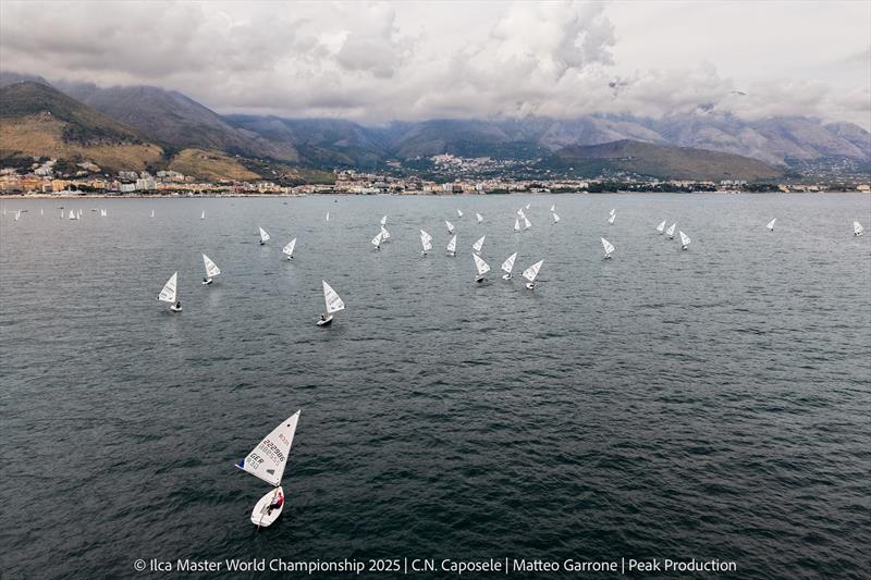2025 ILCA Master World Championships at Formia, Italy photo copyright Matteo Garrone / Peak Production taken at Circolo Nautico Caposele and featuring the ILCA 6 class