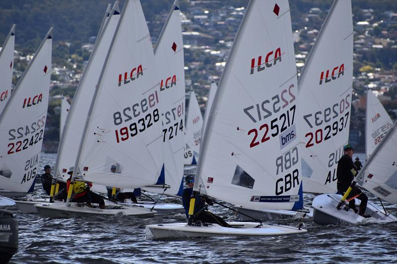 GBR's Matilda Nicholls will be fighting for a podium place in the ILCA 6s finals - 2026 ILCA Oceania & Australian Open & Youth Championship photo copyright Jane Austin taken at Royal Yacht Club of Tasmania and featuring the ILCA 6 class