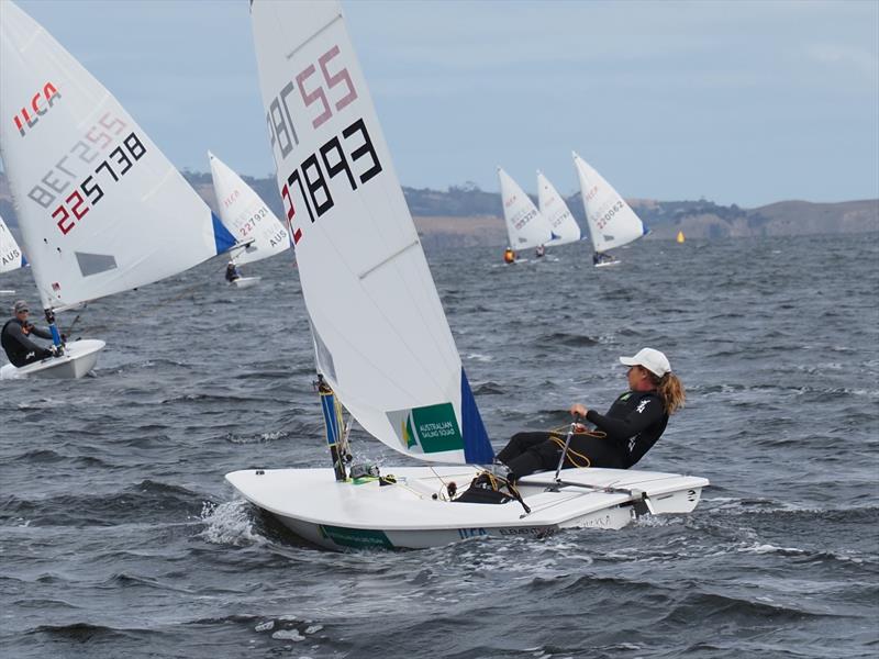 Zoe Thomson during the 2026 ILCA Oceania & Australian Open & Youth Championship - photo © Jane Austin