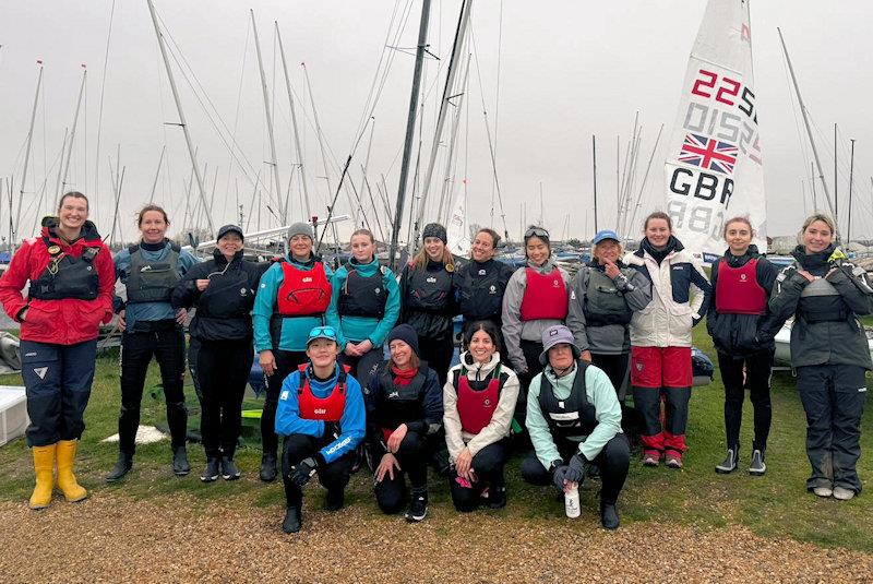 ILCA Women's Coaching Programme back at Queen Mary - photo © Emma Marsh