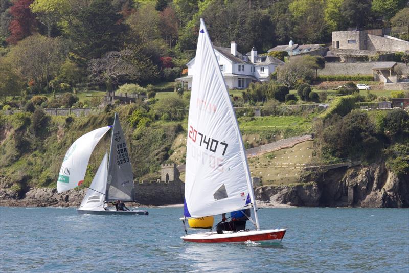 Salcombe Yacht Club Sailing Club Series Race 1 photo copyright Lucy Burn taken at Salcombe Yacht Club and featuring the ILCA 6 class