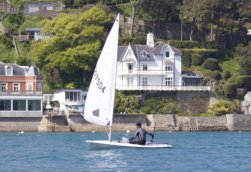 Salcombe Yacht Club Sailing Club Series Race 1 photo copyright Lucy Burn taken at Salcombe Yacht Club and featuring the ILCA 6 class