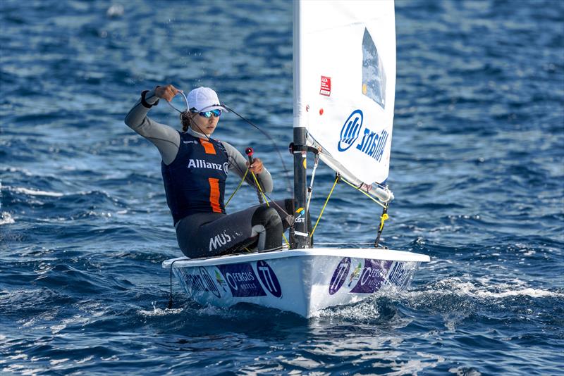 Team Allianz at the Trofeo Princesa Sofia Mallorca -  Hieke Schraffordt photo copyright Watersportverbond taken at Real Club Náutico de Palma and featuring the ILCA 6 class