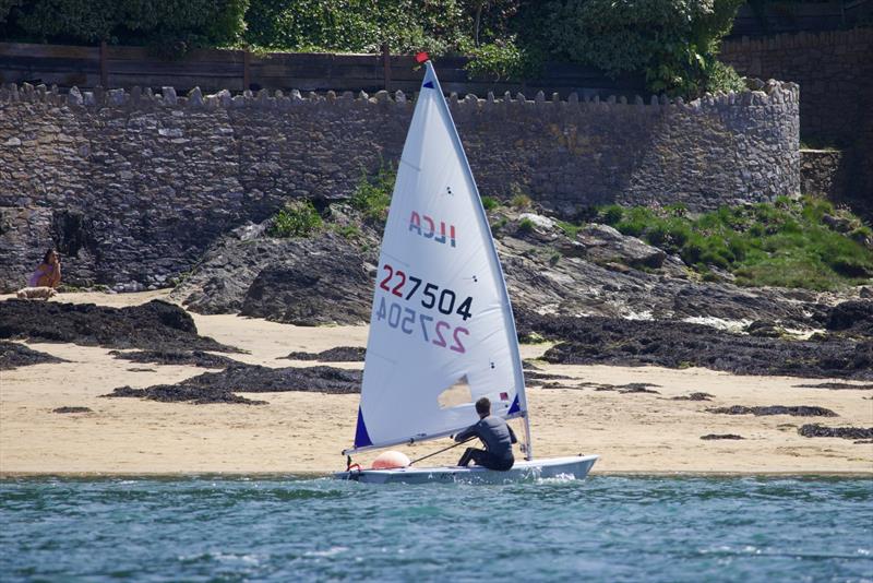 Salcombe Yacht Club Sailing Club Series Race 6 photo copyright Lucy Burn taken at Salcombe Yacht Club and featuring the ILCA 6 class