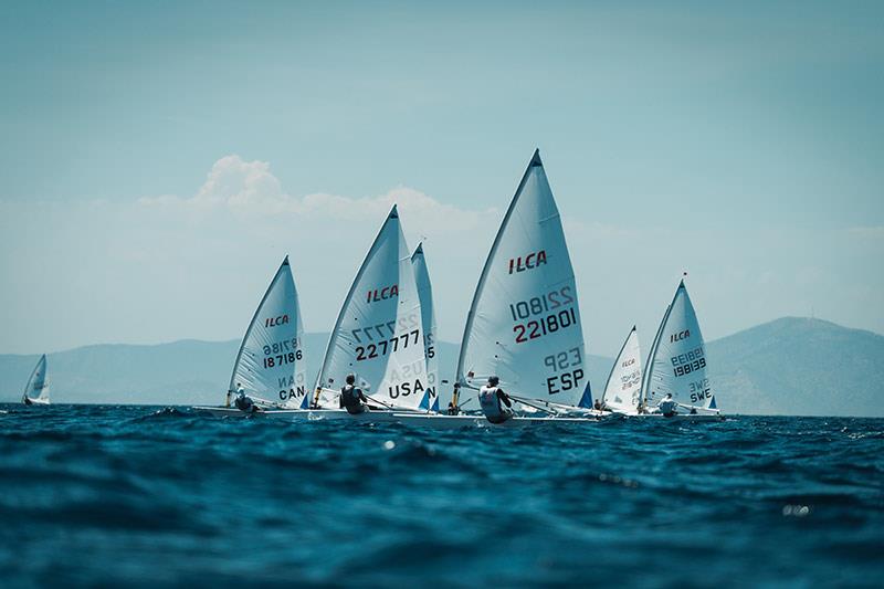 2026 ILCA 6 Masters Worlds at Athens, Greece Day 2 - photo © Harris Gkaniatsas / Nautical Club of Kalamaki