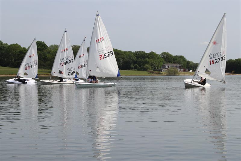 ILCA open meeting at Bough Beech - photo © Sarah Seddon