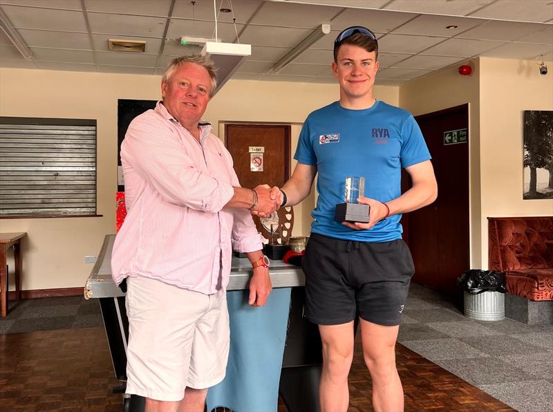 Steffan Williams wins the New Quay Yacht Club Dinghy Open Regatta - photo © Martyn Johnson