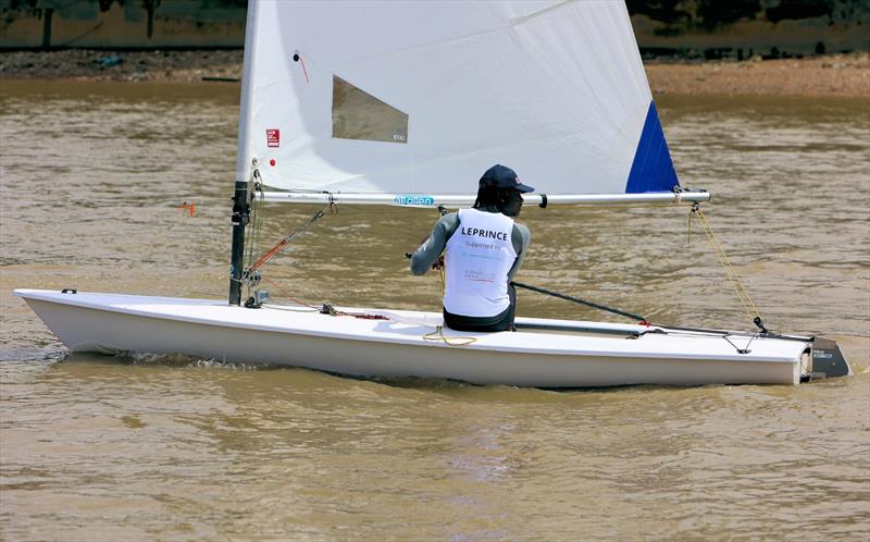 Tideway Dinghy Derby - ILCA 6 219090, Corneille Leprince photo copyright Mark Jardine taken at Ranelagh Sailing Club and featuring the ILCA 6 class