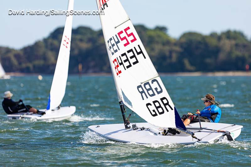 Hartley and Hartley, ILCA 6s, Poole Week 2026, In Association With Haven Knox-Johnston, Day 3 - photo © David Harding / www.sailingscenes.com