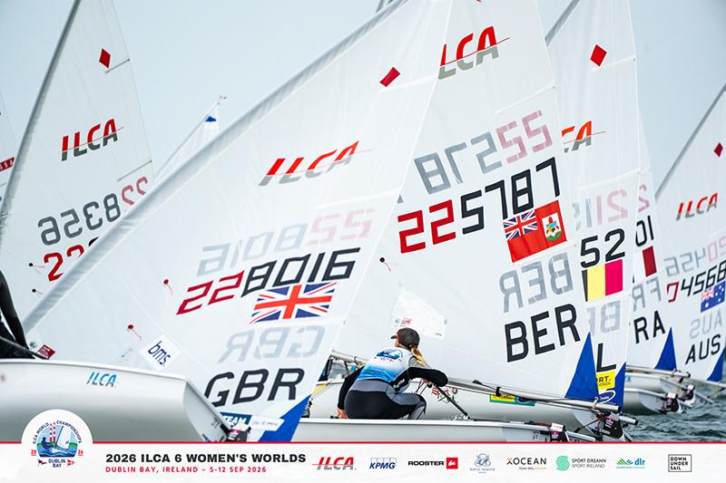 2026 ILCA 6 Women's Worlds in Dun Laoghaire Day 5 - photo © Jordan Roberts / Down Under Sail