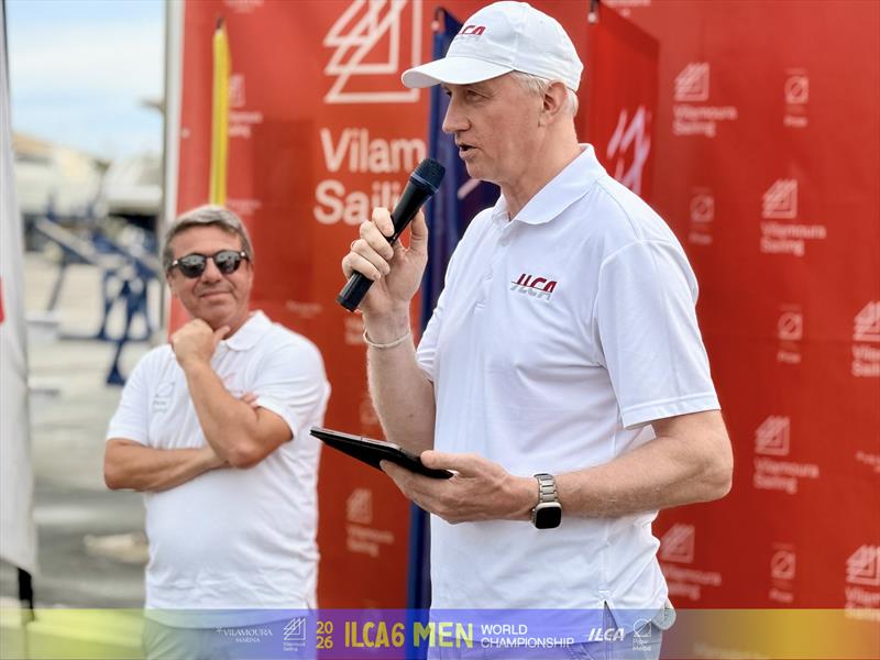 ILCA 6 Men's Worlds opens in Vilamoura, Portugal - photo © Vilamoura Sailing / Prow Group