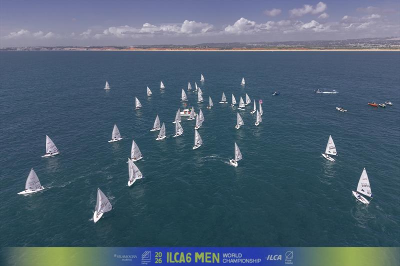 ILCA 6 Men's Worlds at Vilamoura day 4