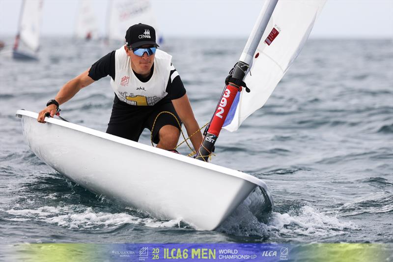 ILCA 6 Men's Worlds at Vilamoura, Portugal Final Day photo copyright Vilamoura Sailing / Prow Group taken at Vilamoura Sailing and featuring the ILCA 6 class