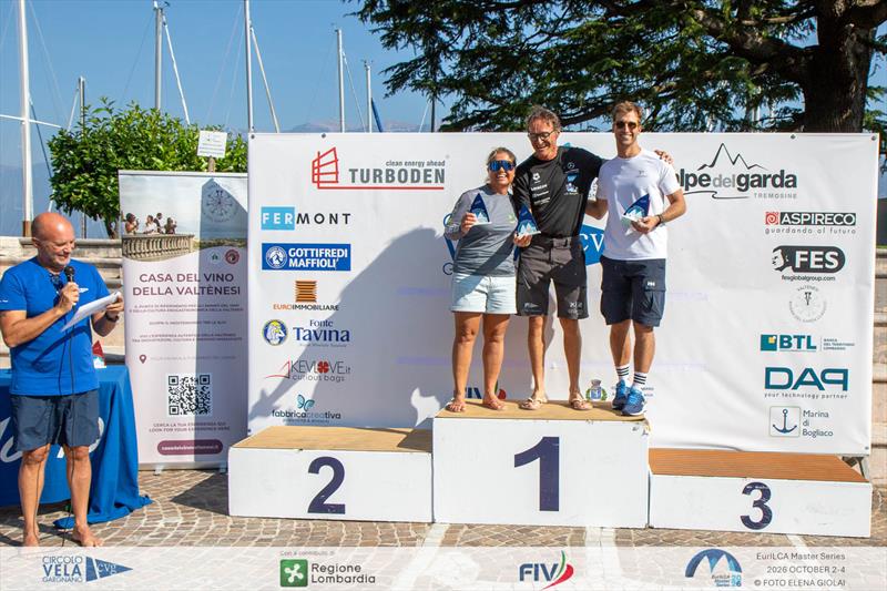 ILCA 6 overall - EurILCA Master Series 2026 in Gargnano photo copyright Elena Giolai taken at Circolo Vela Gargnano and featuring the ILCA 6 class