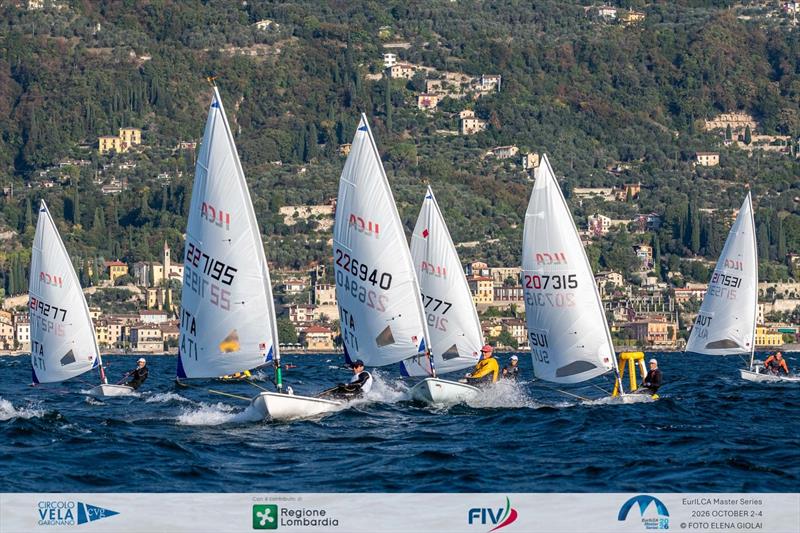 EurILCA Master Series 2026 in Gargnano photo copyright Elena Giolai taken at Circolo Vela Gargnano and featuring the ILCA 6 class