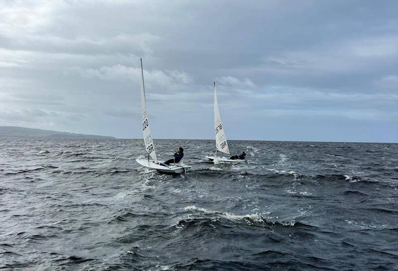 Women and Girls ILCA training at Prestwick funded by RYA Evolution, Sport England and Sailingfast photo copyright Tess Cook taken at Prestwick Sailing Club and featuring the ILCA 6 class
