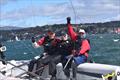 SB20 Australian Champions Karabos L to R Simon Burrows, Cole Dabner and Skipper Nick Rogers - 2024 SB20 Australian National Championship © Jane Austin