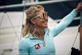Charlotte Borghesi helmed the fleet's only all-female team - SB20 Worlds 2025 © Matteo Garrone